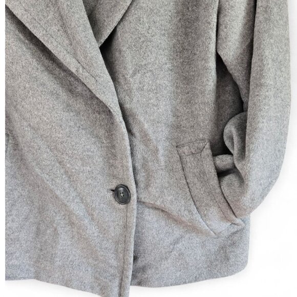 J.Jill Womens Wool Blend Pea Coat Small With Button Closure & Pockets - Picture 4 of 6